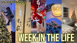 VLOGMAS WEEK 3 preparing for christmas hooters pageant new couch  so much more [upl. by Emmery]