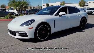 USED 2018 PORSCHE PANAMERA 4 AWD at BMW of Riverside USED 25B9039AB [upl. by Atekihc]