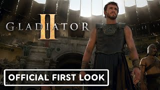 GLADIATOR 2  Official First Look 2024 Paul Mescal Pedro Pascal Movie [upl. by Kassaraba385]