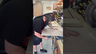 Cutting out L shaped corner shelves for pantry woodworking carpentry cabinet [upl. by Arney380]