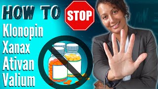 5 Steps to Withdrawal SAFELY from Benzodiazepines  Xanax Ativan Klonopin Valium [upl. by Publia462]