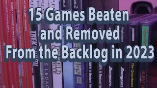 How to Handle the Gaming Backlog  Lukes Game Room [upl. by Ciel]