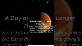 quot🌍 VS Venus Time Gets Weird 🕒💫quotScienceFactsMindBlowingFactsDidYouKnowAstrophysics [upl. by Aipmylo59]