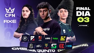 💜 CPN AXE  GRANDE FINAL DIA 3  QUEM SERÁ O CAMPEÃO 🚨🏆 [upl. by Ahsatel]