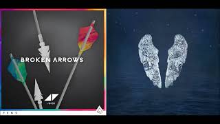 Avicii amp Coldplay  A Sky Full of Stars x Broken Arrows Mashup [upl. by Notnirt]