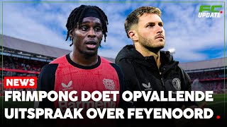 Jeremie Frimpong doet opvallende uitspraak over Feyenoord  FCUpdate News [upl. by Lednic102]