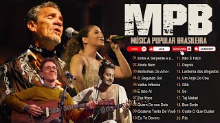 MPB As Melhores Antigas  Música Popular Brasileira Ao Vivo  Zé Ramalho Marisa Monte Titãs CD116 [upl. by Hock]