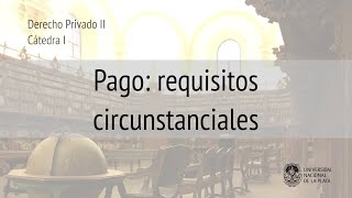 Pago requisitos circunstanciales Prof Daniela Peluso [upl. by Dnilasor]