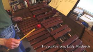 Firebird Hary Janos Porgy and Bess Lady Macbeth  xylophone parts [upl. by Cowles]