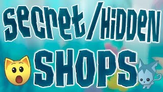 Animal Jam  5 SecretHidden Shops [upl. by Cohin]