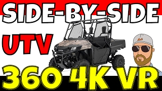 Honda Pioneer 500  360 Degree 4K Ride Through The Adirondacks [upl. by Yarised]