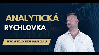 📈 Analytická rychlovka BTC ETH BTCD DEFI GOLD [upl. by Stan]