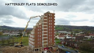 Hattersley flats  end of an era  Mavic pro [upl. by Hurlow185]