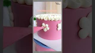 Very Easy Cake Design cake cakedecorating cakedesign shorts shortvideo shortsvideo short [upl. by Johna951]