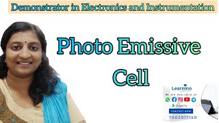 Photo emissive cell Demonstrator in electronics and instrumentation [upl. by Ahsaeym]