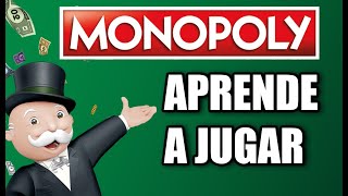 FÁCIL  Tutorial de MONOPOLY  Cómo se juega  Juegos de Mesa  Monopolio [upl. by Euqinom]