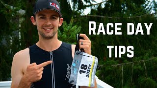 Triathlon Race Day Tips  Race Belt and Race Number [upl. by Pack886]