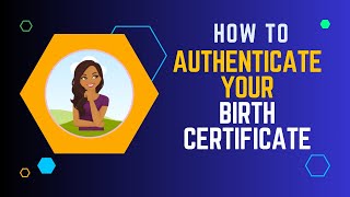 How to Authenticate Your Birth Certificate  State  Federal Levels  Full Faith and Credit [upl. by Anekam485]