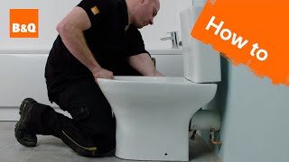 How to install a closecoupled toilet [upl. by Aneeuqahs]