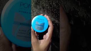 Ponds Super Light Gel Oil Free Moisturizer 🧴  hyaluronic acid Vitamin  E  shortfeed review [upl. by Eitten]