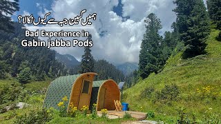 Swat Trip in Gabin Jabba  Worst Travel Experience of Camping Pods [upl. by Dowling]