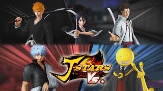 JStars Victory VS  English Bleach Gintama Assassination Classroom Gameplay Trailer [upl. by Naihs]