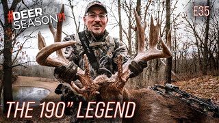 The Toughest Buck Mark Drury Has Hunted With A Bow Legend Of The 190quot Fork Buck  Deer Season 21 [upl. by Onahpets]