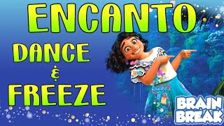 Encanto Freeze Dance for Kids  Brain Break  GoNoodle Inspired [upl. by Grimes]