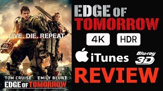 Edge Of Tomorrow 4K Apple TV iTunes  3D Review [upl. by Arraes]