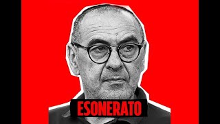 CLAMOROSOOO Maurizio Sarri è stato esonerato dalla Lazio [upl. by Aikemahs224]