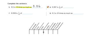 Lesson 31 Place Value Through Thousandths [upl. by Iztim395]