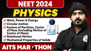 Complete PHYSICS in 1 Shot  NEET 2024  Part 1  Dropper NEET  AITS Marathon [upl. by Eitten]