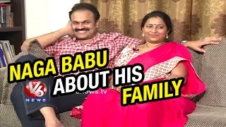 Mega Brother Naga Babu And His Wife Padmaja  Life Mates  V6 News [upl. by Aurelia]