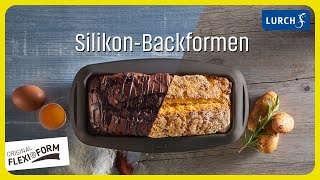 Lurch SilikonBackformen für Brote Kuchen und Torten  Original FLEXI®FORM  Ohne PTFE PFAS BPA [upl. by Enoitna]