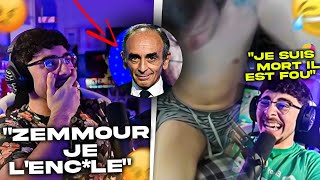 JLAMARU INSULTE ZEMMOUR REACTION SARDOCHE RAGE  best of twitch [upl. by Melitta]