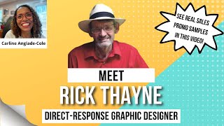 Meet my fantastic DirectResponse Graphic Designer Rick Thayne He Turns Copy into GOLD [upl. by Bortz]