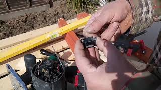 How to change carbon brushes in a circular saw PARKSIDE PHKS 1450 LASER [upl. by Yob]