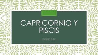 CAPRICORNIO Y PISCIS COMPATIBILIDAD AMOROSA [upl. by Aehsa]