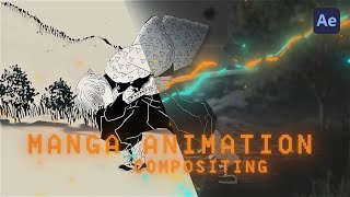 Manga Animation  Compositing Tutorial [upl. by Esiahc]