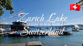 Zurich Lake Switzerland 4K [upl. by Helman]