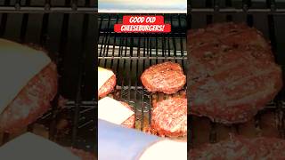 GOOD OLD CHEESEBURGERS bbq bbqrecipes grillandsmokebbq burger [upl. by Ilajna]