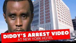 Diddys perp walk caught on surveillance video  jail schedule and food menu revealed [upl. by Aretse]