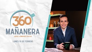 Mañanera 360  Lunes 19 Febrero 2024 [upl. by Wulfe583]