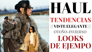 HAUL de invierno 2025  Viste elegante con estas TENDENCIAS DE MODA  Looks de ejemplo SHEIN [upl. by Ros]