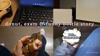 sub a day in the life of a grad student  donut exam amp a funny misunderstanding [upl. by Adnorrehs]