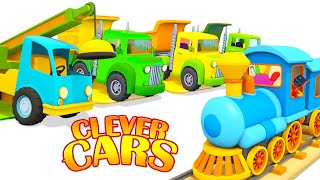 Car cartoons for kids amp Street vehicles  Toy trains for kids big trucks amp cars for kids [upl. by Firahs]