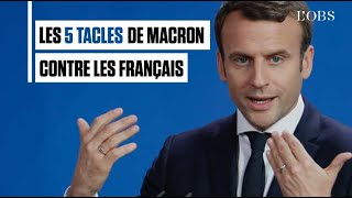 quotGaulois réfractairesquot  ce nest ni la première fois ni la dernière que Macron tacle les Français [upl. by Zertnom]