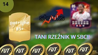 TANI RZEŹNIK W SBC  FODDER CORAZ WYŻEJ EA FC2514 [upl. by Aivitnahs]