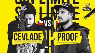 LXL16 quotLinea Dieciséis SIN LIMITE CEVLADE VS PROOF quot Vídeo Oficial [upl. by Ahsrav]