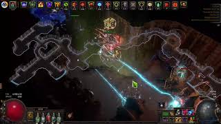 PoE 324 Omniscience Lightning Strike Berserker  T17 Fortress [upl. by Leamaj]